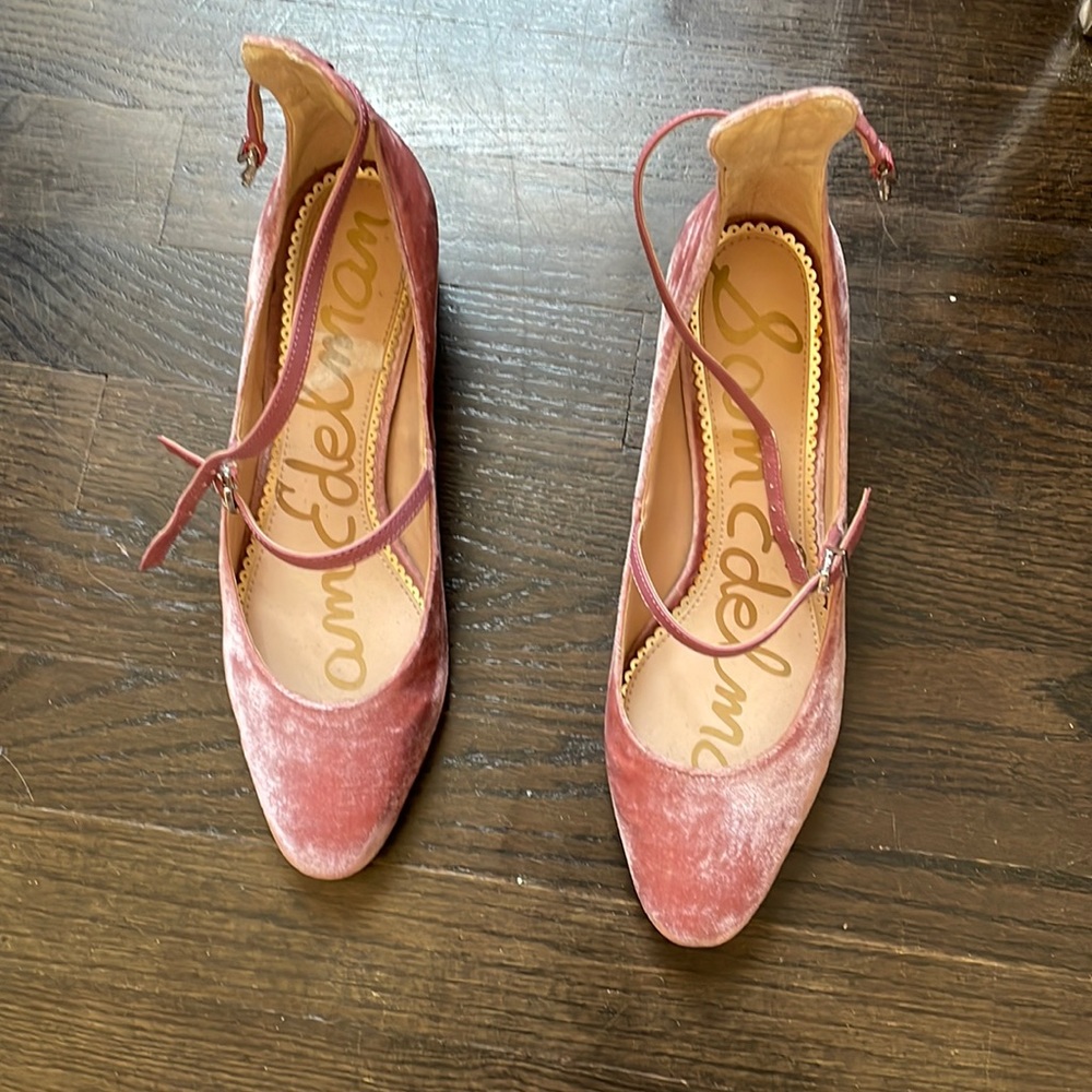 Sam Edelman velvet heels